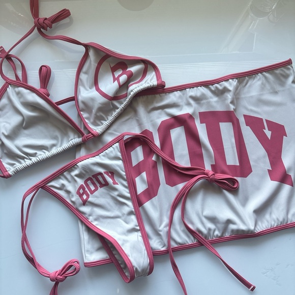 Body By Raven Tracy Back Shot Swim 3 Piece